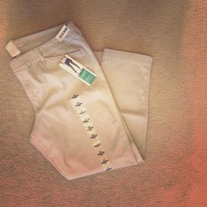 Old Navy Pixie ankle length khakis